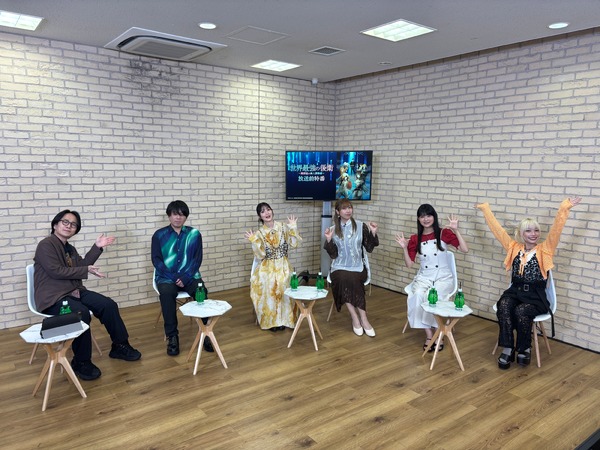 松岡禎丞の“いびきを出す芝居”にスタジオ驚愕！「世界最強の後衛」放送前特番レポート
