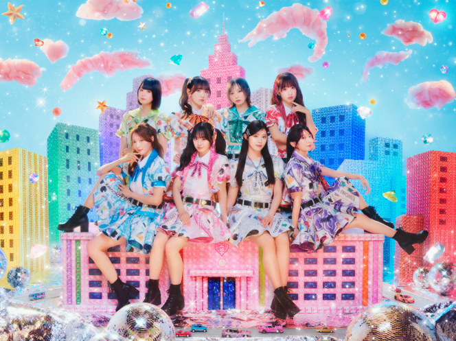 私立恵比寿中学、新アーティスト写真を公開　出席番号17番・仲村悠菜のメンバーカラーがミルクティーからピンクに