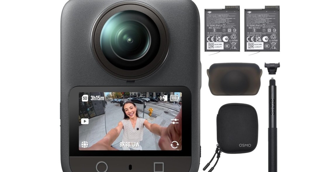 [ITmedia PC USER] 旅行やスポーツの全方位を記録できる「DJI Osmo 360 エッセンシャルコンボ」が15％オフの5万9466円に