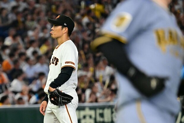 巨人・則本 5回8失点でKOされる