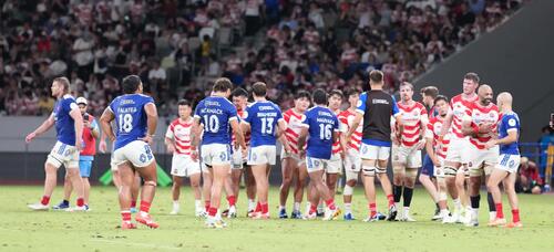 【ラグビー】２連勝のフランス・ガルティエHC「最後にいい形」後半戦初戦はフィジーと対戦