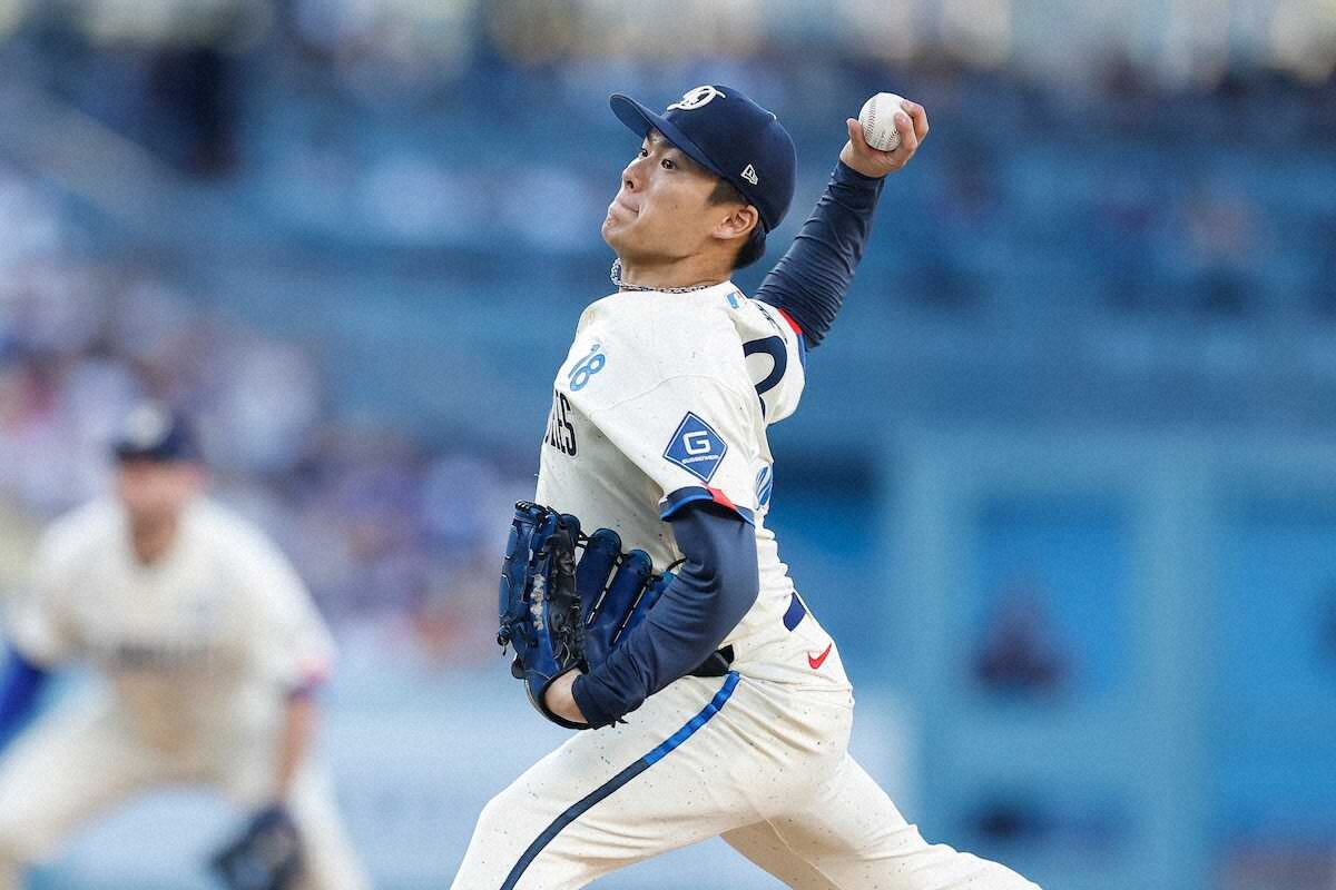 山本由伸がオリックス元同僚・吉田正尚とのメジャー初対決を完封で制す