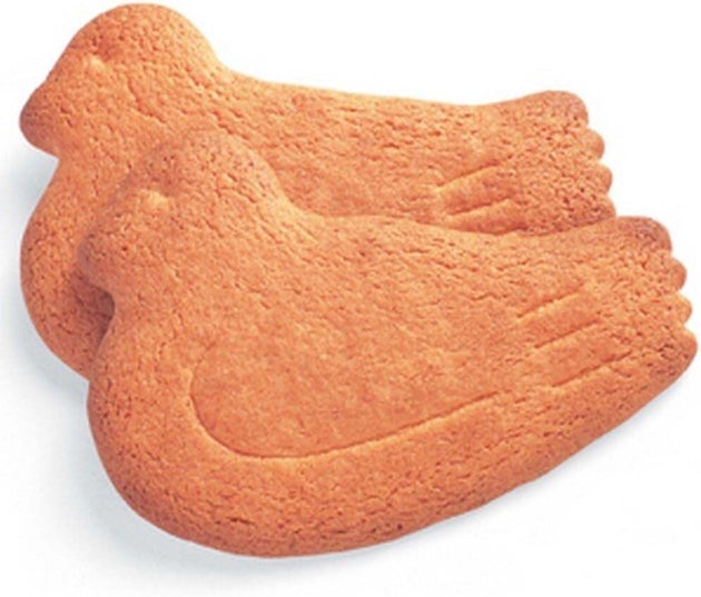 “鳩の日”限定！ 鳩サブレー1枚がぴったり入る大きさのシリコンポーチ「はとっこ」販売