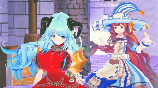 『PSO2』『エアライダー』に影響受けたアーケード風アニメ調3Dアクション『Ecrazeus Castle』8月24日発売。キュートな悪魔と天使を強化して邪魔な城主をぶっ飛ばせ