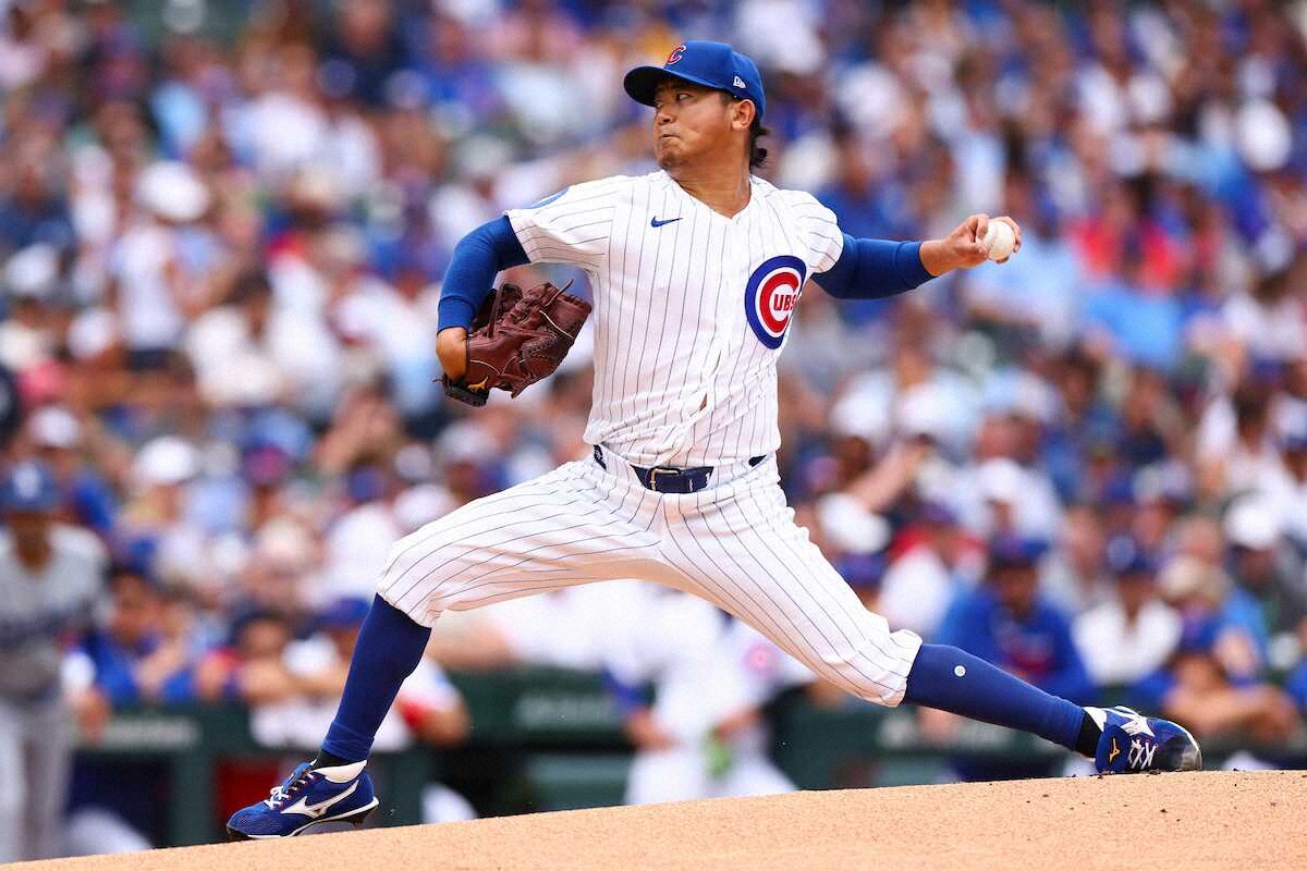 今永が大谷の先頭打者弾を浴びながらも修正し、カブスで8勝目を挙げる