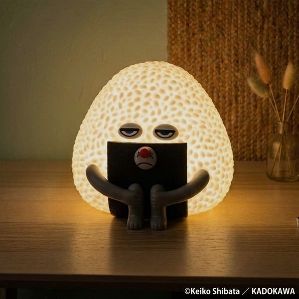 “おにぎりぼうや”がぷにっとやわらか発光☆ 存在感抜群なのLEDルームライトが新登場