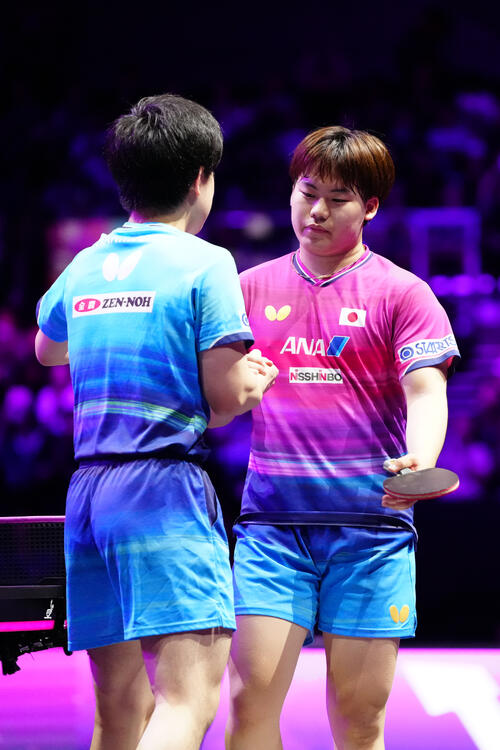 【卓球】世界R３位松島輝空「張本選手は調子が良かった」２－４で４強敗退…直接対決で敗れる