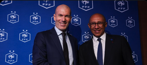 フランス代表、新監督は“レジェンド”のジダン氏に正式決定！「レ・ブルー以上に偉大なものはない」