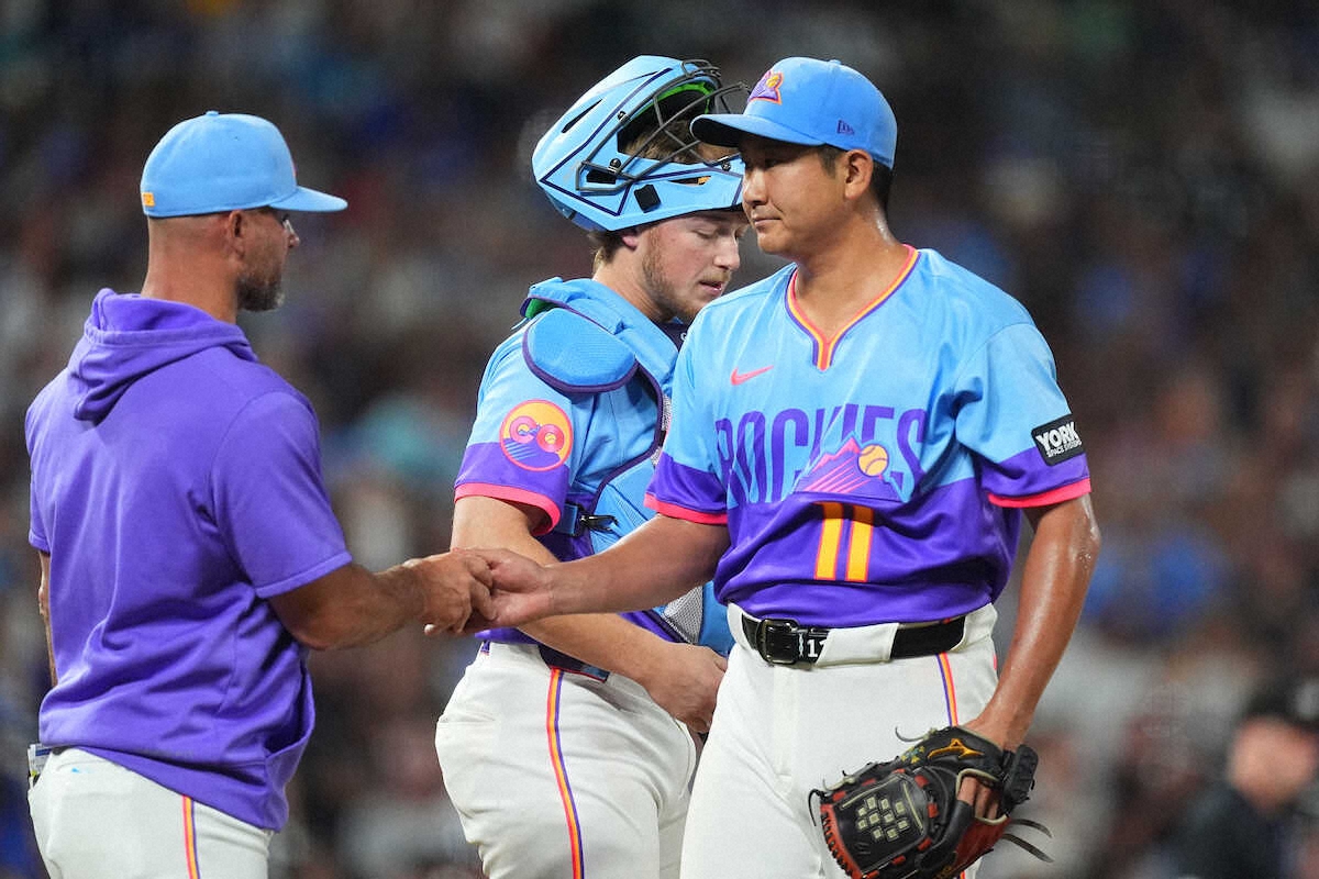 ロッキーズ・菅野が7連勝で11勝目、降板時に地元ファンから大きな拍手