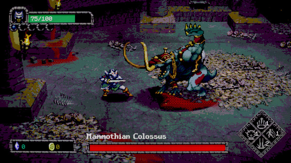 敵を浮かせて剣を叩きこむ！レトロ風アクションローグライク『Dungeon Lurker』デモ版リリース