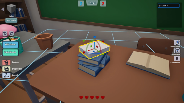 3Dモデリングをして物体に擬態、さらにはペイントまでする新たなオンラインかくれんぼ『FAKE ME』発表！見つける側も隠れる側も高難度な本格派か