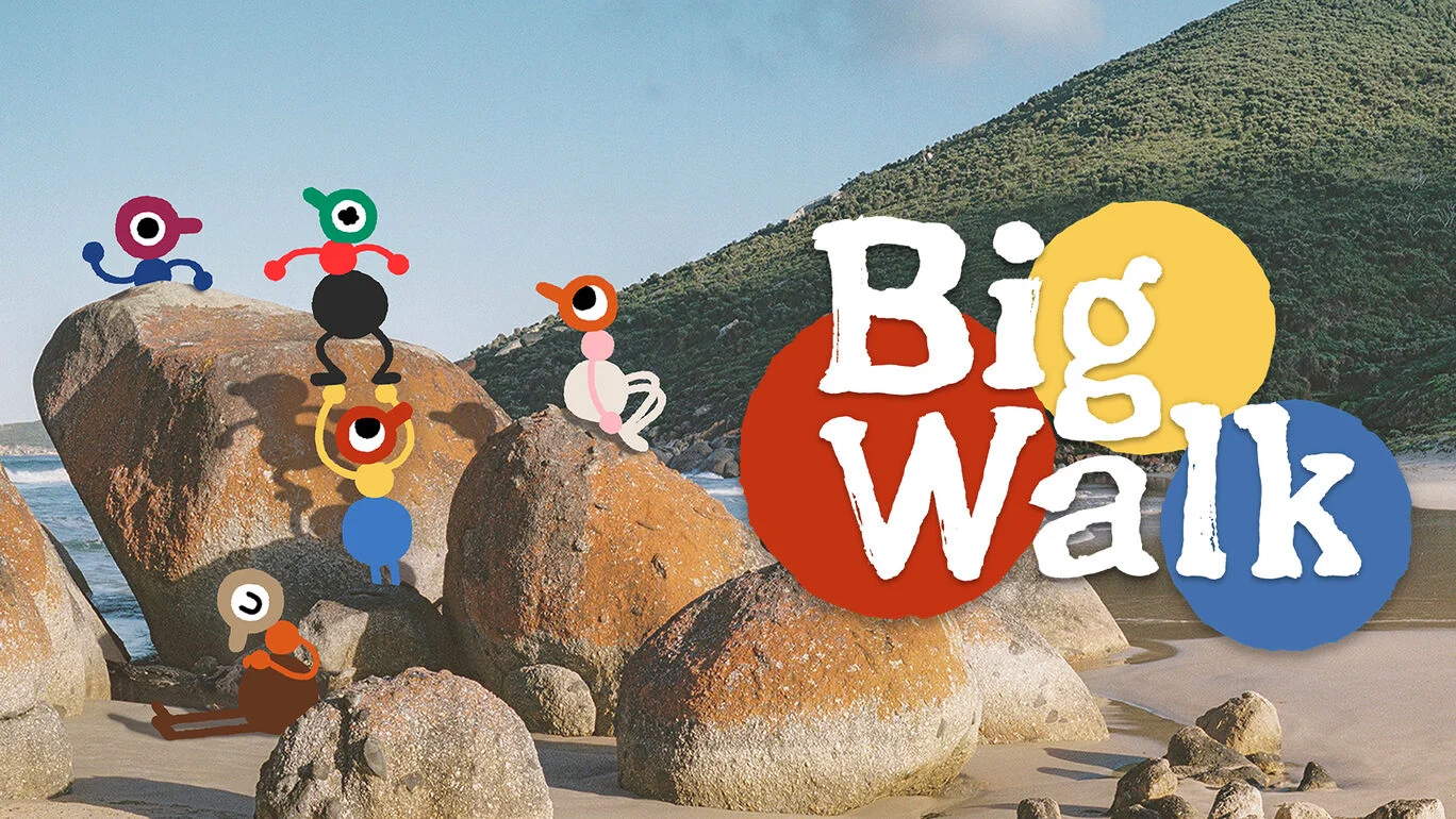 ガチョウのゲーム「Untitled Goose Game」開発元の新作パズルアドベンチャー「Big Walk」本日発売専用ボイスチャットシステムを使って不思議なフィールドの謎を解くマルチ専用タイトル