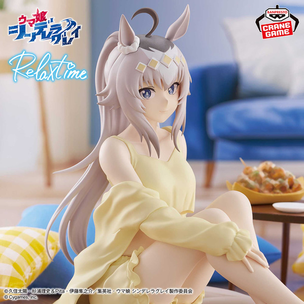 オナカが露わに…！「ウマ娘 シングレ」より「オグリキャップ」「タマモクロス」が、”レース外での姿”でプライズフィギュア化