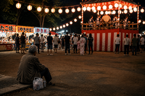 【衝撃】生活保護ワイ、近所の祭りに参戦した結果ｗｗｗｗｗ