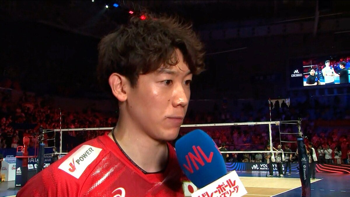 男子バレー 準決勝で米国に惜敗